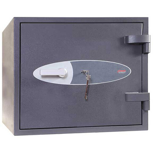 Phoenix Neptune HS1052K 46L Security Safe With Key Lock Grey Phoenix Neptune HS1052K 46L Security Safe With Key Lock Grey
