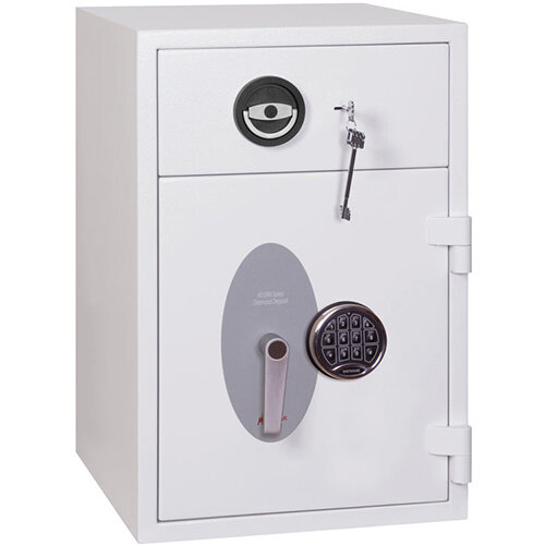 Phoenix Diamond Deposit HS1090ED 44L Security Safe With Electronic Lock White Phoenix Diamond Deposit HS1090ED 44L Security Safe With Electronic Lock White