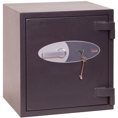 Phoenix Elara HS3551K 56L Security Safe With Key Lock Grey Phoenix Elara HS3551K 56L Security Safe With Key Lock Grey