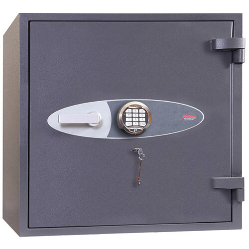 Phoenix Cosmos HS9071E 121L Security Safe With Electronic Lock Grey Phoenix Cosmos HS9071E 121L Security Safe With Electronic Lock Grey