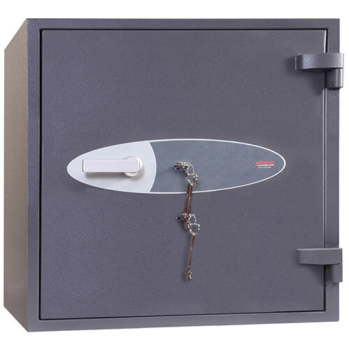 Phoenix Cosmos HS9071K 121L Security Safe With Key Lock Grey Phoenix Cosmos HS9071K 121L Security Safe With Key Lock Grey