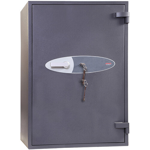 Phoenix Cosmos HS9073K 218L Security Safe With Key Lock Grey Phoenix Cosmos HS9073K 218L Security Safe With Key Lock Grey