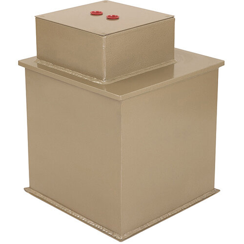 Phoenix Tarvos UF0622K 12'' 25L 2K Underfloor Security Safe with Key Lock Gold Phoenix Tarvos UF0622K 12'' 25L 2K Underfloor Security Safe with Key Lock Gold