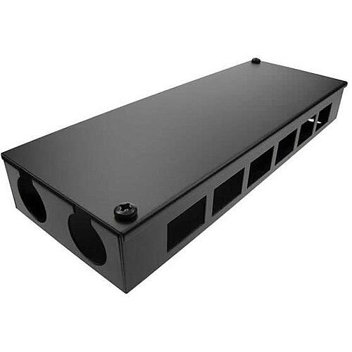 Cat 6 friendly 12 Way Cable Tidy POD Box Depth: 55mm Cable Entry: 32mm Cat 6 friendly 12 Way Cable Tidy POD Box Depth: 55mm Cable Entry: 32mm