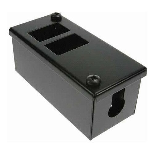 Cat 6 friendly 2 Way Cable Tidy POD Box Depth: 55mm Cable Entry: 20mm Cat 6 friendly 2 Way Cable Tidy POD Box Depth: 55mm Cable Entry: 20mm