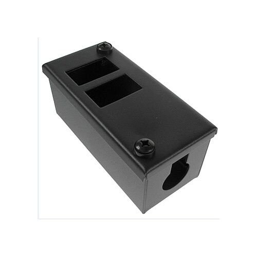 Cat 6 friendly 2 Way Cable Tidy POD Box Depth: 55mm Cable Entry: 25mm Cat 6 friendly 2 Way Cable Tidy POD Box Depth: 55mm Cable Entry: 25mm