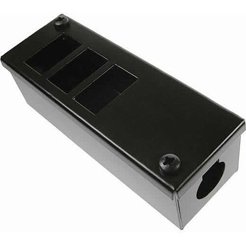 Cat 6 friendly 3 Way Cable Tidy POD Box Depth: 55mm Cable Entry: 25mm Cat 6 friendly 3 Way Cable Tidy POD Box Depth: 55mm Cable Entry: 25mm