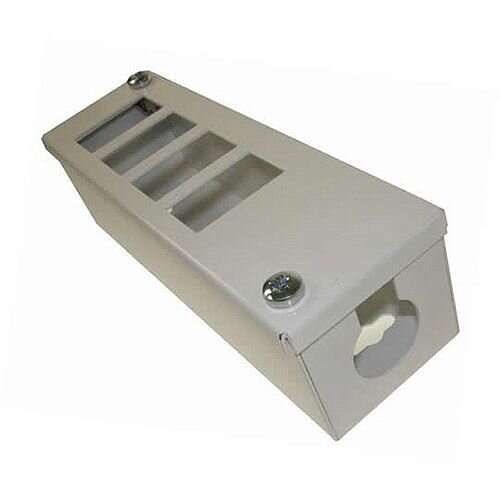 Cat 6 friendly 4 Way White Cable Tidy POD Box Depth: 55mm Cable Entry: 25mm Cat 6 friendly 4 Way White Cable Tidy POD Box Depth: 55mm Cable Entry: 25mm