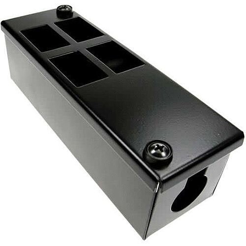 Cat 6 friendly 4 Way Cable Tidy POD Box Depth: 55mm Cable Entry: 25mm Cat 6 friendly 4 Way Cable Tidy POD Box Depth: 55mm Cable Entry: 25mm