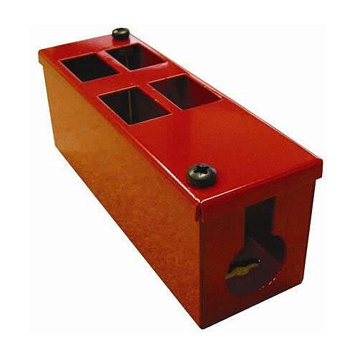 Cat 6 friendly 4 Way Red Cable Tidy POD Box Depth: 70mm Cable Entry: 32mm Cat 6 friendly 4 Way Red Cable Tidy POD Box Depth: 70mm Cable Entry: 32mm