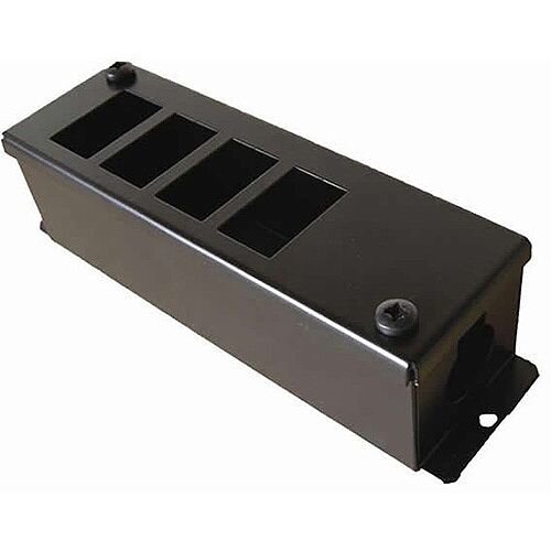 Cat 6 friendly 4 Way Cable Tidy POD Box Depth: 55mm Cable Entry: 25mm Cat 6 friendly 4 Way Cable Tidy POD Box Depth: 55mm Cable Entry: 25mm