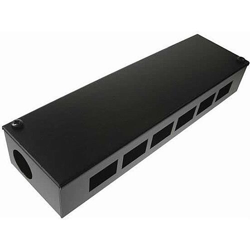 Cat 6 friendly 6 Way Cable Tidy POD Box Depth: 55mm Cable Entry: 32mm Cat 6 friendly 6 Way Cable Tidy POD Box Depth: 55mm Cable Entry: 32mm