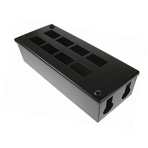 Cat 6a friendly 8 way Cable Tidy POD Box Depth: 70mm Cable Entry: 25mm Cat 6a friendly 8 way Cable Tidy POD Box Depth: 70mm Cable Entry: 25mm