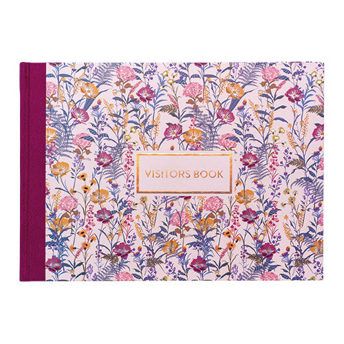 Pukka Pad Bloom Visitors Book Cream 9688-BLM