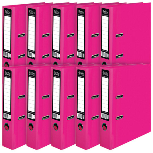 Pukka Brights Lever Arch File A4 Pink Pack of 10 BR-7764
