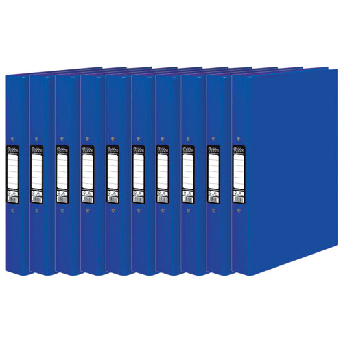 Pukka Brights Ringbinder A4 Navy Pack of 10 BR-7997