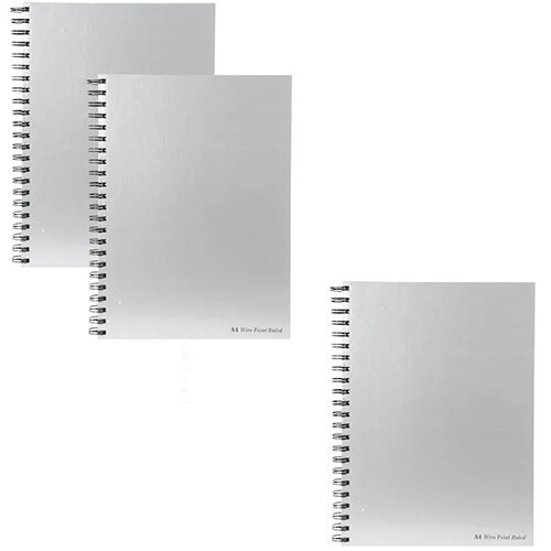 Pukka Pad Wirebound Casebook A4 90gsm Get 3 for the Price of 2 (Pack of 10 + 5) PP816965