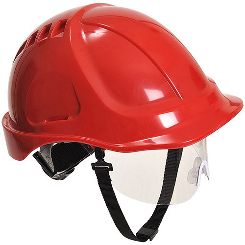 Portwest PW54 Endurance Plus Helmet (MM) Red