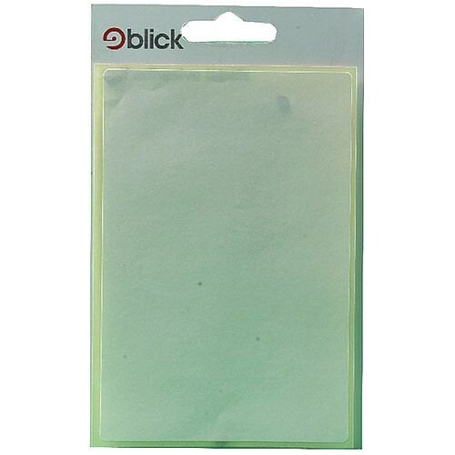 Blick Label Bag 80x120mm White 20 x 7 Labels (140 inTotal) RS004059