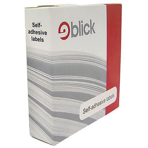 Blick Dispenser Self-Adhesive Label 19mm Yellow Pack of 1280 RS012252