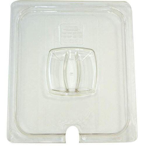 Rubbermaid 1/2 Size Gastronorm Notched Hard Cover For Cold Food Clear Rubbermaid 1/2 Size Gastronorm Notched Hard Cover For Cold Food Clear