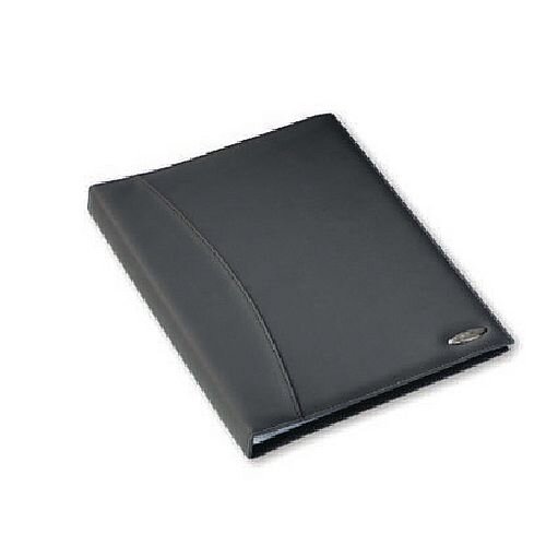 Rexel Soft Touch Smooth Display Book 36-Pocket Black 2101189