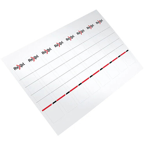 Rexel Printable Card Spine Label 28x158 mm Pack of 80 2115550 Rexel Printable Card Spine Label 28x158 mm Pack of 80 2115550