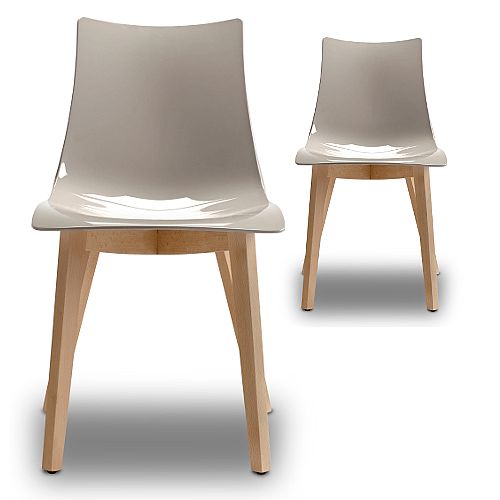 Natural Zebra Antishock Canteen &Breakout Natural Beech Leg Chair Glossy Dove Grey Set of 2 Natural Zebra Antishock Canteen &Breakout Natural Beech Leg Chair Glossy Dove Grey Set of 2