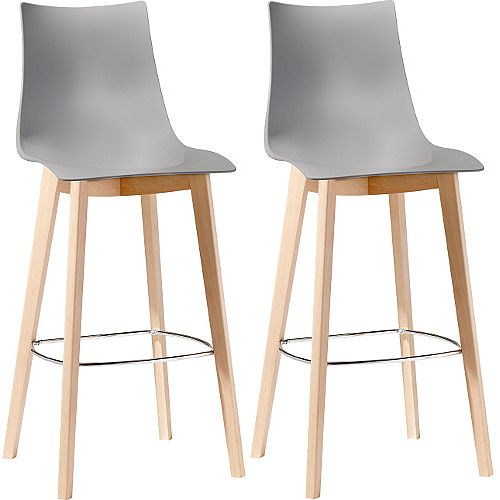 Natural Zebra Antishock Canteen &Breakout Wooden Leg Barstool Glossy Dove Grey Set of 2 Natural Zebra Antishock Canteen &Breakout Wooden Leg Barstool Glossy Dove Grey Set of 2