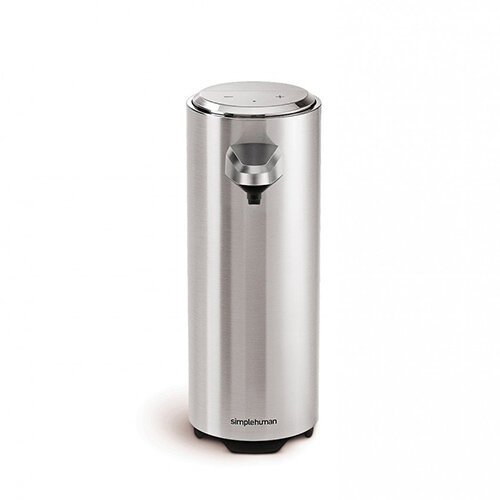 Simplehuman Liquid Sensor Soap Pump Dispenser 237ml Brushed Nickel - Rechargeable ST1034 Simplehuman Liquid Sensor Soap Pump Dispenser 237ml Brushed Nickel - Rechargeable ST1034
