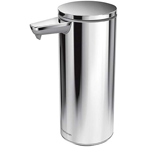 Simplehuman Liquid Sensor Soap Pump Dispenser 266ml Polished Steel - Rechargeable ST1044 Simplehuman Liquid Sensor Soap Pump Dispenser 266ml Polished Steel - Rechargeable ST1044