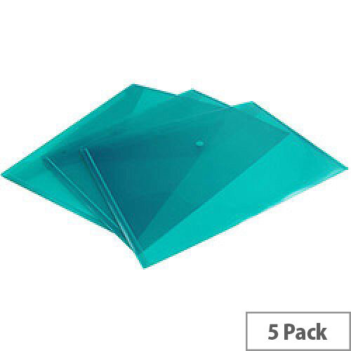 Concord Stud Wallet File Vibrant Polypropylene Foolscap Green Pack of 5 Concord Stud Wallet File Vibrant Polypropylene Foolscap Green Pack of 5