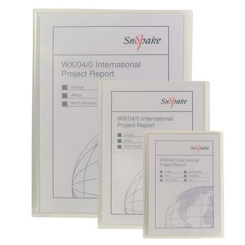 Snopake Superline Presentation Book A5 20-Pocket Polypropylene Clear 11941 Snopake Superline Presentation Book A5 20-Pocket Polypropylene Clear 11941