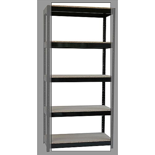 Storage Solutions 2Shelf Lever Arch File Unit Black ZZHT2BK098A10630