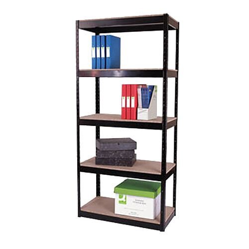 Zamba Medium Duty Boltless Shelving Unit 5 Shelves STS56221 Zamba Medium Duty Boltless Shelving Unit 5 Shelves STS56221