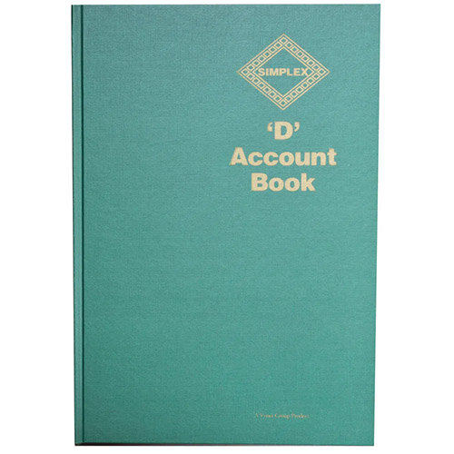 Simplex D Accounts Book
