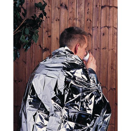 Disposable Heat Retaining Foil Blanket Pack 1 Hunt Office UK
