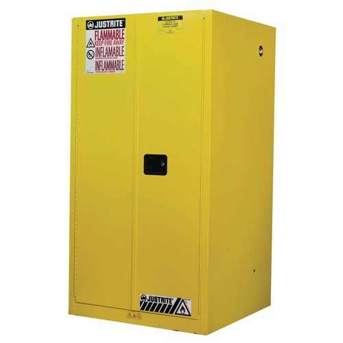 Sure-Grip Ex Slimline Safety Cabinet 227L Cap. 2 Manual Closing Doors. 2 Shelves. 2 Dual Air Vent