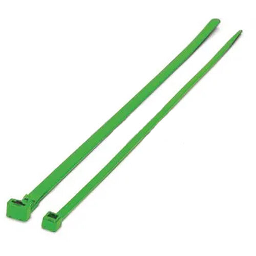 Standard Coloured Nylon Cable Ties Green LxW 300x4.8mm
