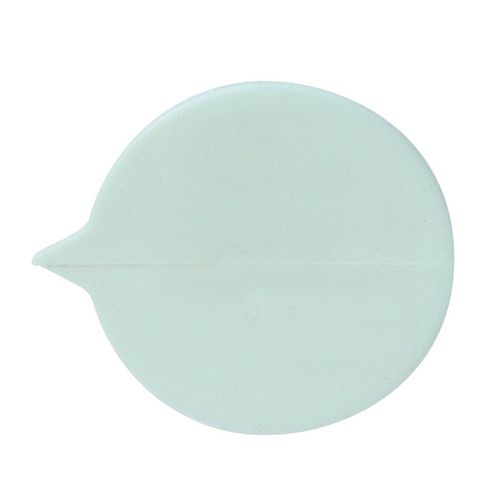 White Plain Round Seals Pack Of 500