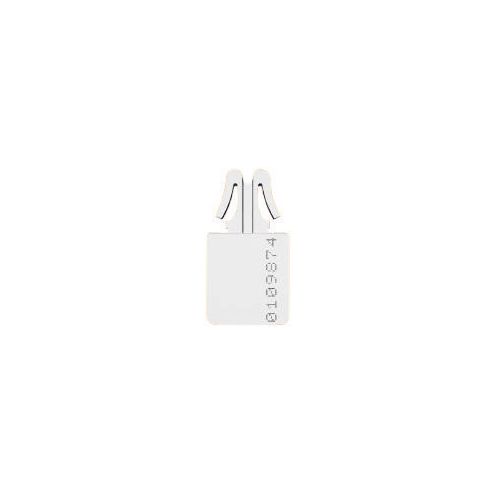 Security Seal  M  Numbered White  *Pack Of 1000*
