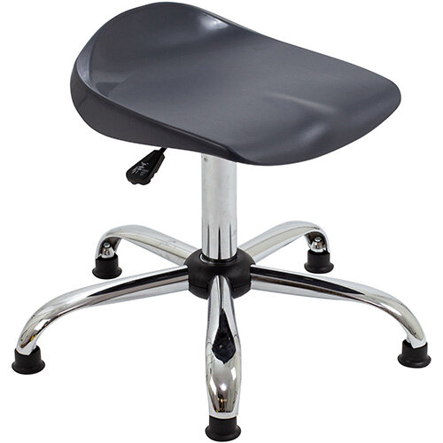 Titan Swivel Senior Classroom Stool with Glides 465-555mm Seat Height (Ages: 11+ Years) Charcoal T33-CG - 5 Year Guarantee Titan Swivel Senior Classroom Stool with Glides 465-555mm Seat Height (Ages: 11+ Years) Charcoal T33-CG - 5 Year Guarantee