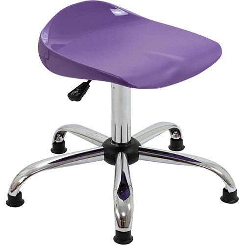 Titan Swivel Senior Classroom Stool with Glides 465-555mm Seat Height (Ages: 11+ Years) Purple T33-PG - 5 Year Guarantee Titan Swivel Senior Classroom Stool with Glides 465-555mm Seat Height (Ages: 11+ Years) Purple T33-PG - 5 Year Guarantee