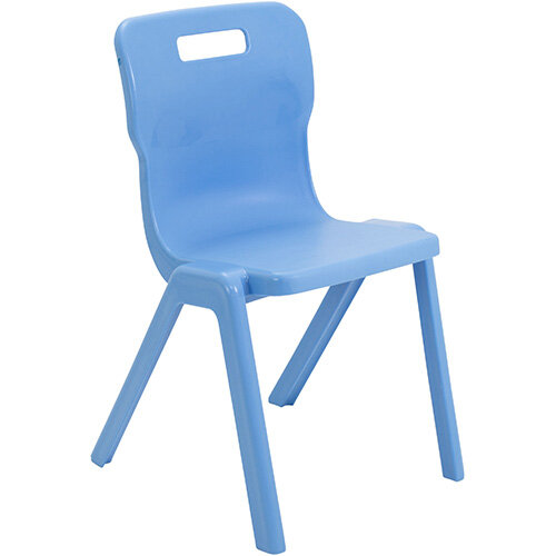Titan One Piece Classroom Chair Size 6 460mm Seat Height (Ages: 14+ Years) Sky Blue T6-CB - 20 Year Guarantee Titan One Piece Classroom Chair Size 6 460mm Seat Height (Ages: 14+ Years) Sky Blue T6-CB - 20 Year Guarantee