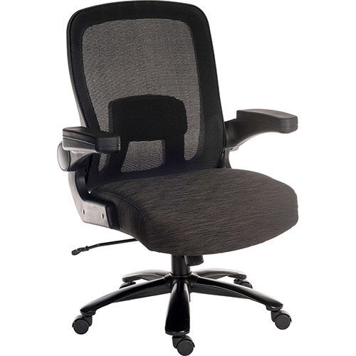 Hercules Extreme Heavy Duty 24 Hour Ergonomic Posture Mesh Back Office Chair With Lumbar Support & Padded Armrests - Weight Tolerance: 220kg