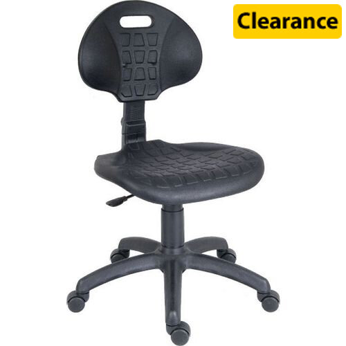 Labour Pro Industrial Office Chair With Heavy Duty Poly Seat