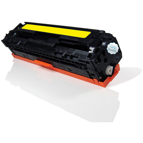 Compatible HP CE322A 128A Yellow 1300 Page Yield Laser Toner Cartridge