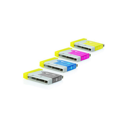 Compatible Brother Multi-Pack LC1000VALBP LC970VALBP Assorted >500 each Page Yield Ink Cartridges Compatible Brother Multi-Pack LC1000VALBP LC970VALBP Assorted >500 each Page Yield Ink Cartridges