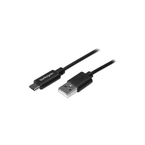 StarTech 1m 3ft USB C to USB A Cable -USB 2.0 USB Type C to USB Type A Cable 1 x Type A Male USB 1 x Type C Male USB 60 MB/s Black USB2AC1M