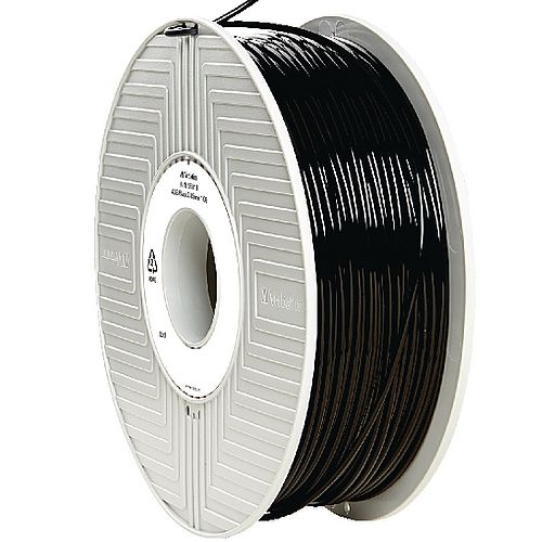 Verbatim ABS 2.85mm 1kg Reel Black 3D Printing Filament 55018 Verbatim ABS 2.85mm 1kg Reel Black 3D Printing Filament 55018